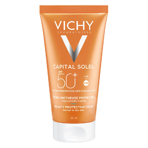 Vichy - Capital Soleil - Velvety Sunscreen SPF50 - Face - 50 ml