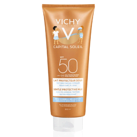 Vichy - Capital Soleil - Protective Sun Milk Child - SPF50 - 300 ml