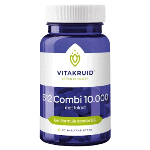 Vitakruid - B12 Combi 10,000 - 120 Melting Tablets