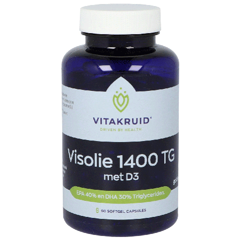 Vitakruid - Fish oil 1400TG D3 - 60 cp