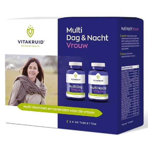 Vitakruid - Multi Day/Night Female - 180 Tablets