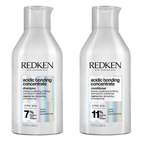 Redken - Acidic Bonding Concentrate - Kit For Damaged Hair - Conditioner & Shampoo