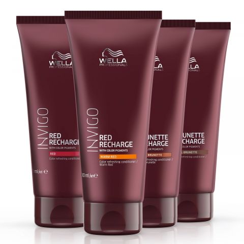 Wella Professionals - Invigo - Red Recharge - Conditioner Warm Red - 200 ml