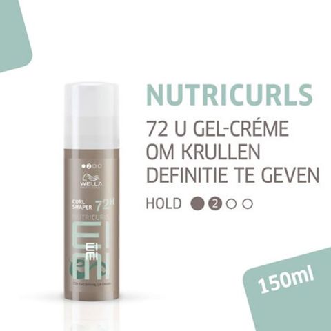 Wella Professionals - EIMI - Nutricurls - Curl Shaper - 72h Curl Defining Gel-Cream - 150 ml