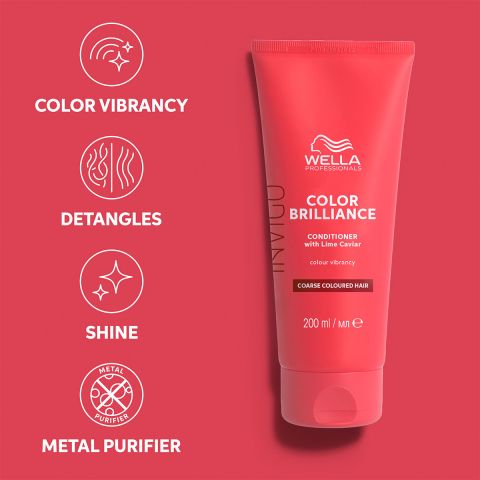 Wella Professionals - Invigo - Color Brilliance - Conditioner Colored & Thick Hair