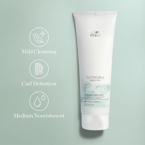 Wella Professionals - Nutricurls - Cleansing Conditioner for wavy & curly hair