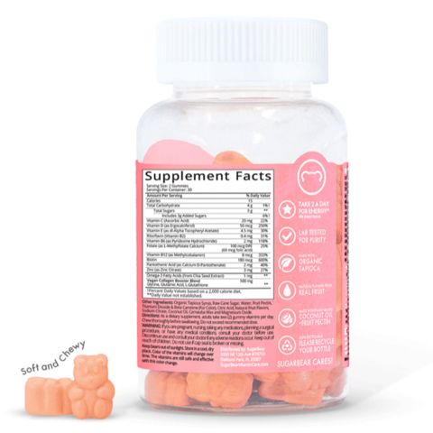 SugarBear - Women's Multivitamin - 60 pieces.