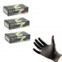 Sibel - Nitrile Disposable Gloves - Black - Powder Free - 100 Pieces