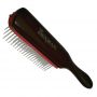 Denman - Medium 7 Row Styling Brush - Red - D3