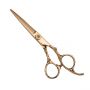 E-Kwip - Flower - Cutting Scissors - Rose Gold - 5.5 Inch