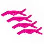 Framar - Gator Grips Hair Clips - Pink 4 pcs.