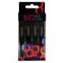 Framar - Big Bite Hair Clips - Black 4 pcs.