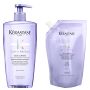 Kérastase - Blond Absolu Bain Lumiére Shampoo 500 ml + Refill Shampoo 500 ml -. Kit