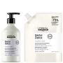 L'Oréal Professionnel - Metal Detox Shampoo 500 ml + Refill Shampoo 500 ml for damaged hair -. Kit