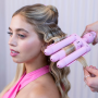 Mermade Hair - Mini Waver Curling Iron - Pink 25 mm