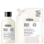 L'Oréal Professionnel - Metal Detox Shampoo 500 ml + Refill Shampoo 500 ml for damaged hair -. Kit