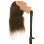 Heads-Up - Barber's Head Hellen - Brown Hair - 50 cm