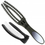 Olivia Garden - FingerBrush On The Go Detangle & Style - Black