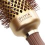 Olivia Garden - Blowout Shine Wavy - Gold & Brown - Hair brush - 80 mm