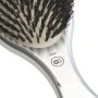 Olivia Garden - Care Oval - Boar - Hairbrush - Silver