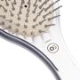 Olivia Garden - Care Oval - Nylon Hairbrush - Silver 