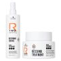 Schwarzkopf - R-Two - Restoring Essence & Rescuing Treatment 200 ml -. Kit