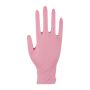 Abena - Nitrile Gloves Pink Powder Free Size S - 100 pieces