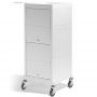 Sibel - Discreet Work Trolley Hairdresser - White