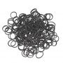 Sibel - Rubber bands - Black - 500 Pieces - 15 Diameter