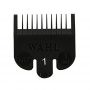 Wahl - Mounting comb - Type 1 - Plastic Black - No. 1 - 3 mm