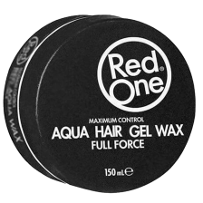 Red One - Black - Aqua Hair Gel Wax - Full Force - 150 ml