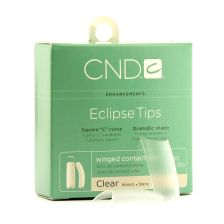 CND - Brisa Sculpting Gel - Eclipse Clear Tips - No. 9