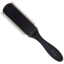 Denman - Medium 7 Row Styling Brush - Black - D3