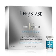 Kérastase - Spécifique - Cure Apaisante - Hair Cure Against Irritated Scalp - 12x6 ml