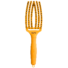 Olivia Garden FingerBrush Boar & Nylon Yellow Sunshine