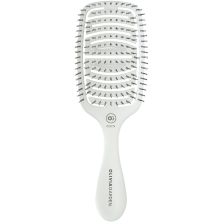 Olivia Garden - Care Flex - Fine Hair - Hairbrush - Ice White