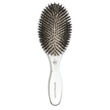 Olivia Garden - Care Oval - Boar - Hairbrush - Silver