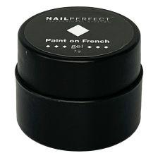 Nail Perfect - Paint On French Gel - White - 7 gr.