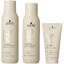 Schwarzkopf - Blond Me - Nourishing Shampoo, Conditioner & Leave-in set Packshot